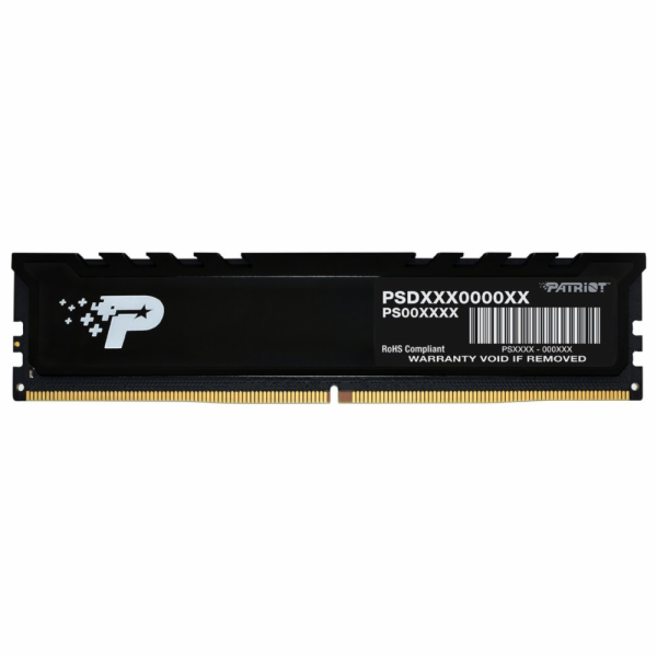 PATRIOT Signature Premium 32GB DDR5 6400MT/s / CUDIMM / C...