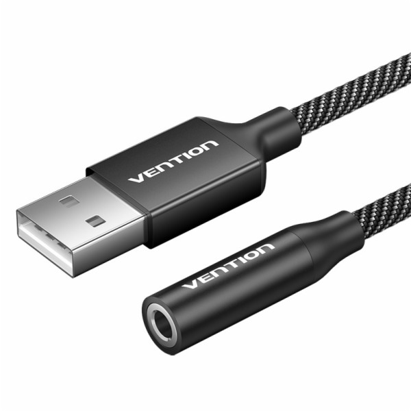 Jednoportová externí zvuková karta USB Vention Gome 1m (č...