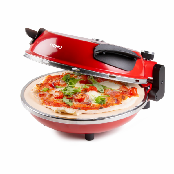 Pizza pec na čerstvou pizzu - červená - DOMO DO9284PZ
