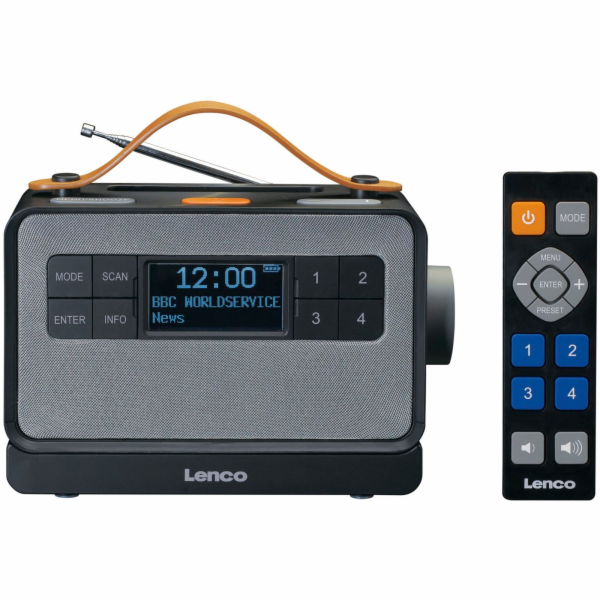 Lenco PDR-065 schwarz