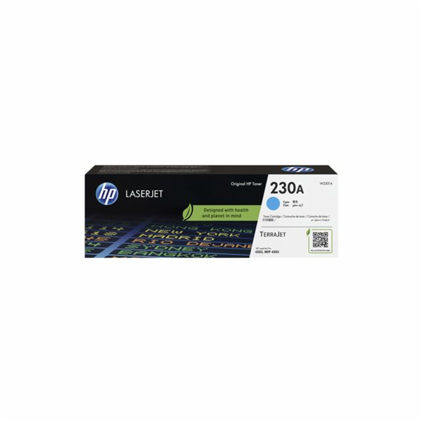 HP 230A - Azurová - originální - LaserJet - kazeta s barv...