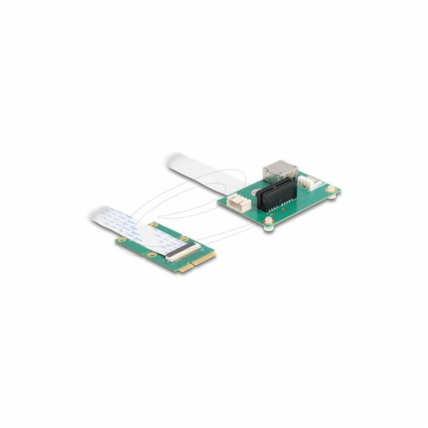 Delock - Adaptér rozhraní - s flexibilním kabelem - PCIe ...