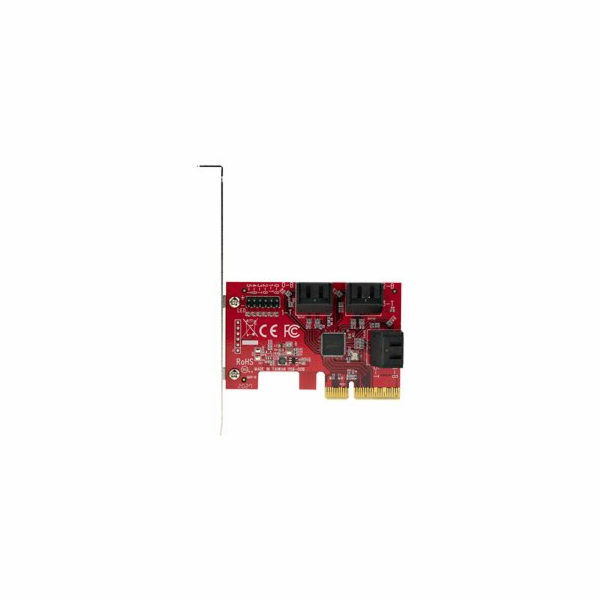 StarTech.com SATA PCIe Card, 6 Port PCIe SATA Expansion c...