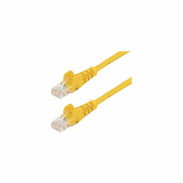 StarTech.com 1m Yellow Cat5e / Cat 5 Snagless Patch Cable...