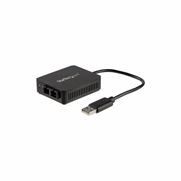 StarTech.com USB to Fiber Optic Converter, 100Mbps, USB 2...