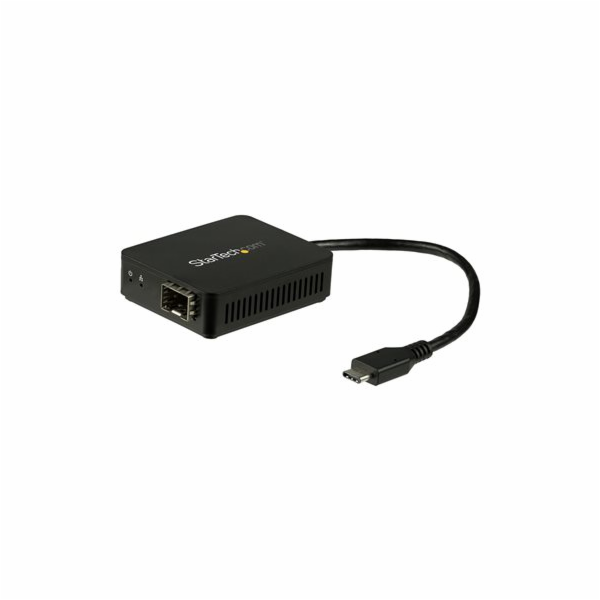 StarTech.com USB C to Fiber Optic Converter - Open SFP - ...