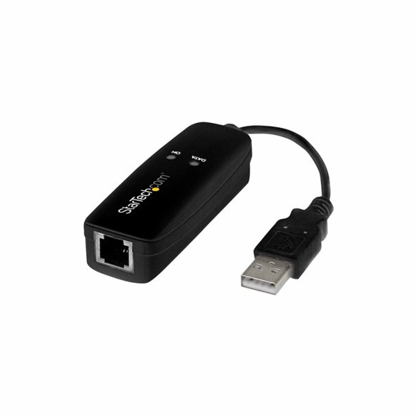 StarTech.com USB 2.0 Fax Modem, 56K External Hardware Dia...