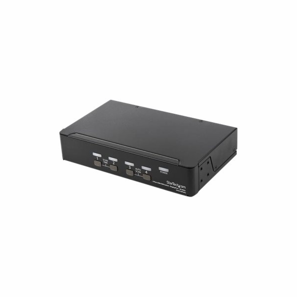 StarTech.com 4 Port DisplayPort KVM Switch, 4K 60Hz, Sing...