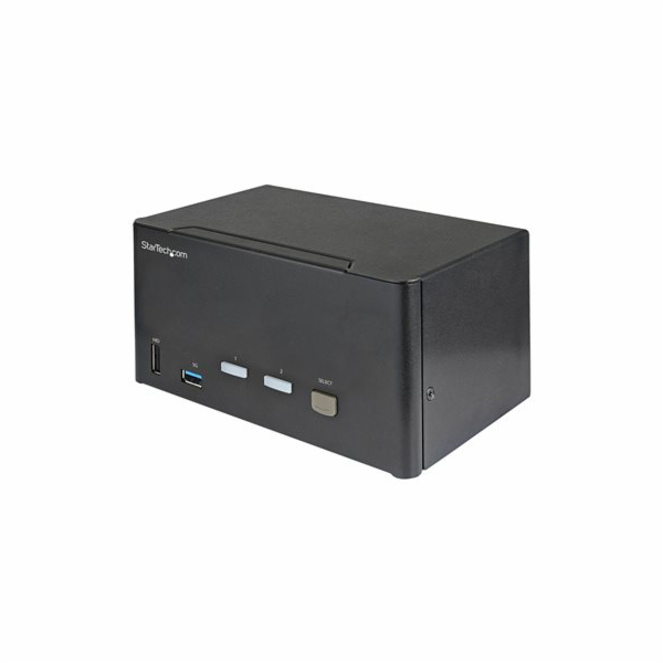 StarTech.com 2 Port Triple Monitor DisplayPort KVM Switch...