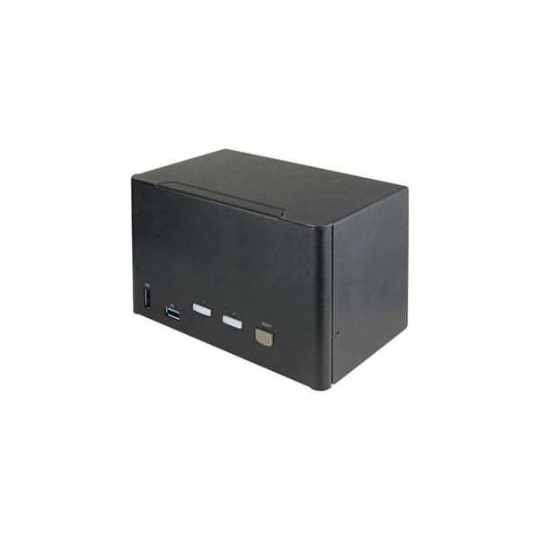 Startech 2 Port Quad Monitor DisplayPort KVM Switch, 4K 6...