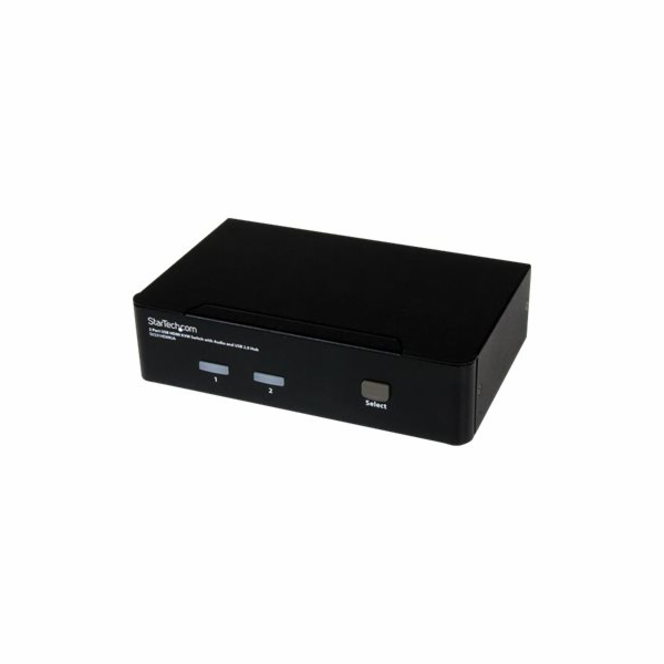 StarTech.com 2 Port USB HDMI KVM Switch with Audio and US...