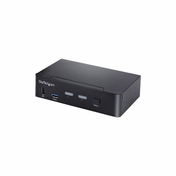 StarTech.com USB C KVM Switch, 2 Port DisplayPort KVM w/ ...