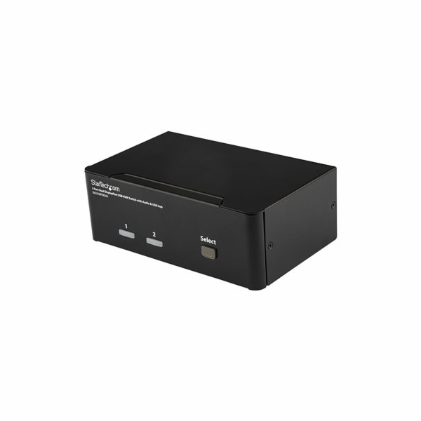 StarTech.com Dual Monitor DisplayPort KVM Switch - 2 Port...