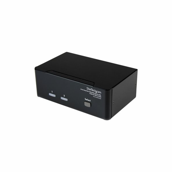 StarTech.com DVI KVM Switch with Audio & USB 2.0 Hub - 2-...