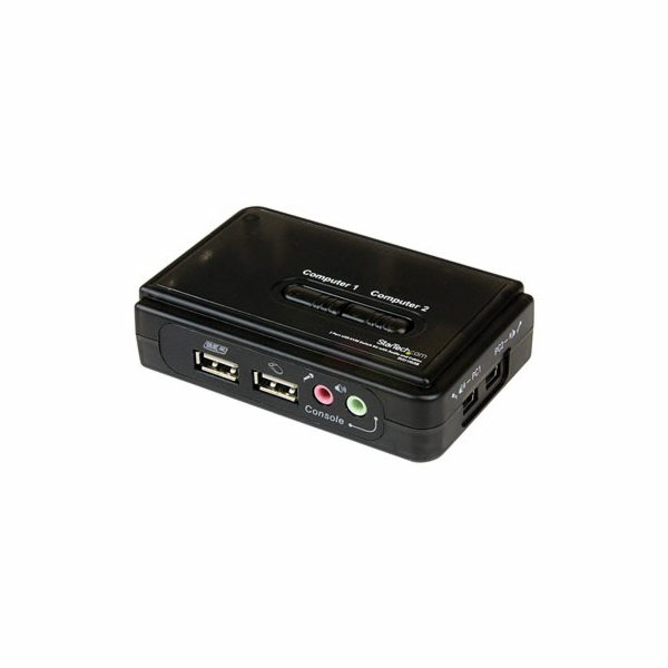 StarTech.com 2 Port USB VGA KVM Switch - Single VGA - Hot...