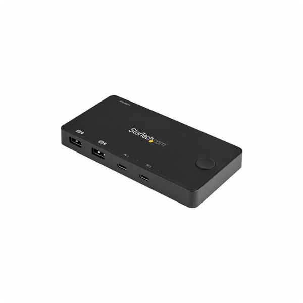 StarTech.com 2 Port USB C KVM Switch, 4K 60Hz HDMI, Compa...