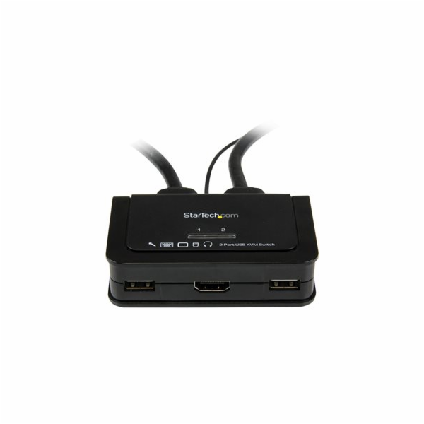 StarTech.com 2 Port USB HDMI Cable KVM Switch with Audio ...