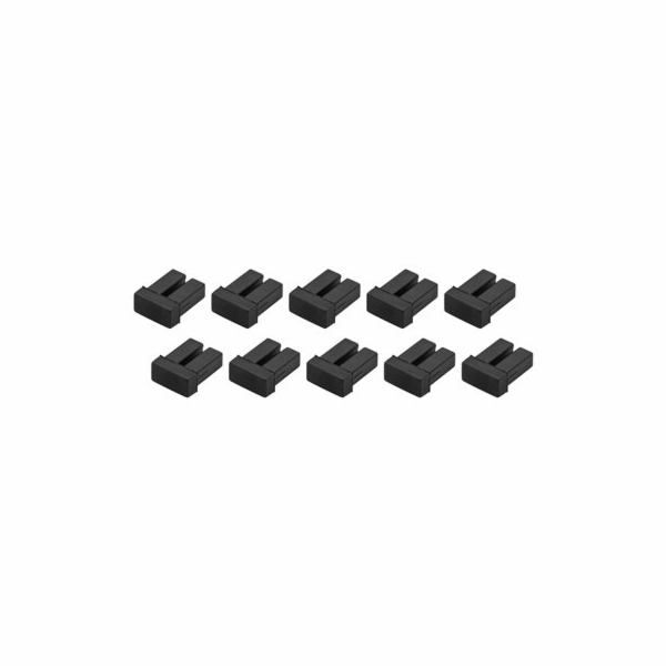 StarTech.com LC SFP Dust Covers 10pk - Fiber Optic Dust C...