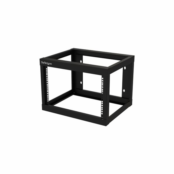 StarTech.com 6U 19" Wall Mount Network Rack 19" Deep 2 Po...