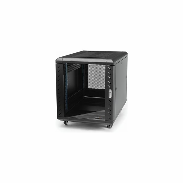 StarTech.com 15U 19" Server Rack Cabinet, 4 Post Adjustab...