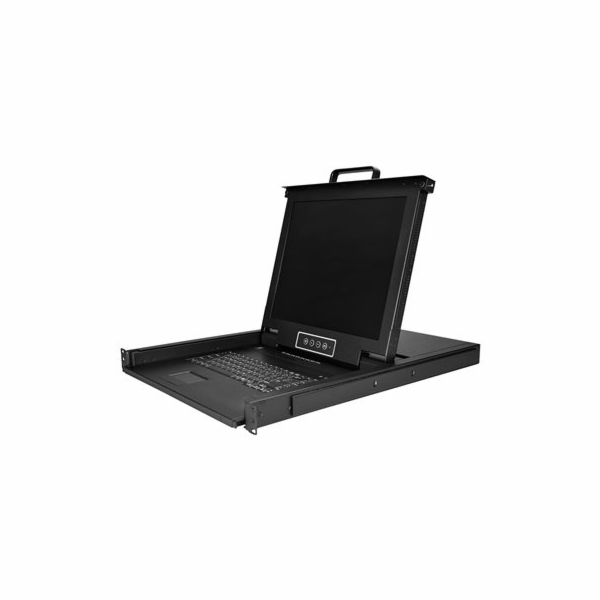 StarTech.com 8 Port Rackmount KVM Console with 6ft Cables...
