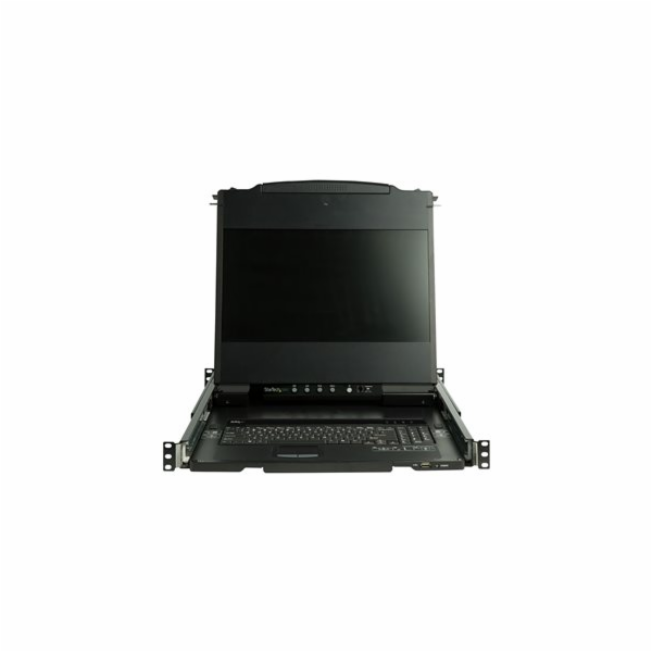 StarTech.com Dual Rail Rackmount KVM Console HD 1080p, Si...