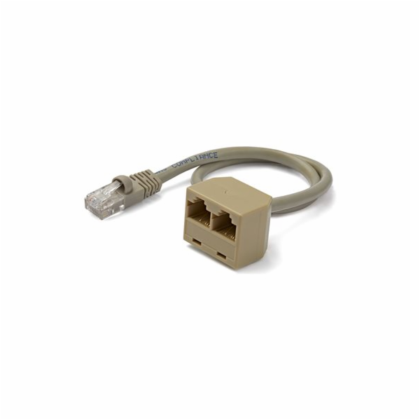 StarTech.com 2-to-1 RJ45 10/100 Mbps Splitter/Combiner - ...