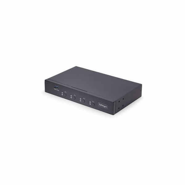 StarTech.com 4-Port KM Switch with Mouse Roaming, USB Swi...