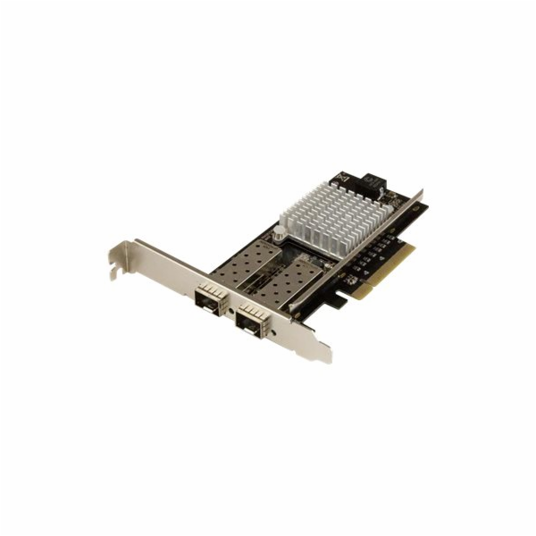 Startech 10G Network Card - 2x 10G Open SFP+ Multimode LC...