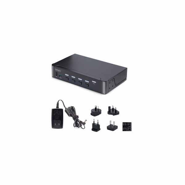 StarTech.com 4-Port DisplayPort 1.4 KVM Switch, 8K 60Hz /...