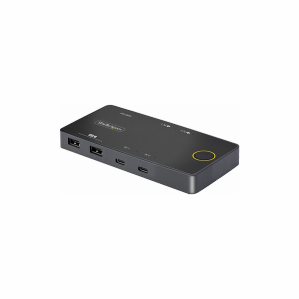 StarTech.com 2-Port USB-C KVM Switch, Single-4K 60Hz HDMI...