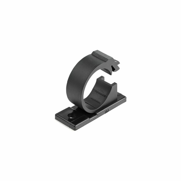 StarTech.com 100 Adhesive Cable Management Clips Black, N...