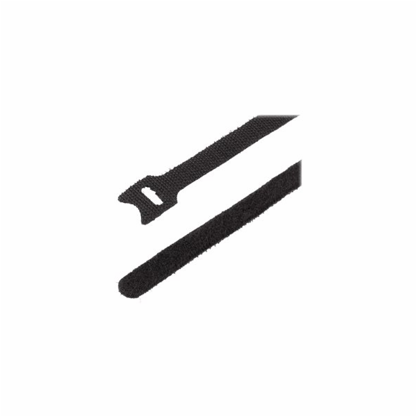 StarTech.com 6in Hook and Loop Cable Ties, 50 Pack, Black...
