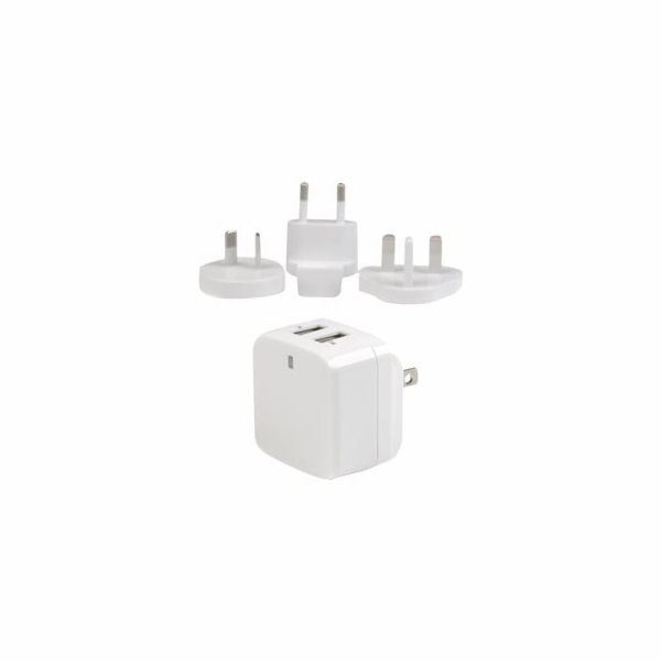 StarTech.com Dual Port USB Wall Charger 17W/3.4A - Travel...