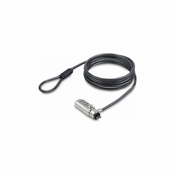 StarTech.com Slim Lock K-Slot Compatible, 6.6ft Combinati...
