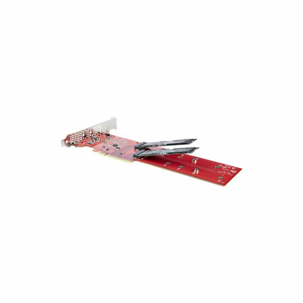 Startech Dual M.2 PCIe SSD Adapter Card, x8 / x16 Dual NV...
