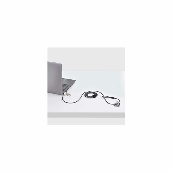 StarTech.com 10-Pack Dual-Access Laptop Lock, 6.5ft (2m) ...