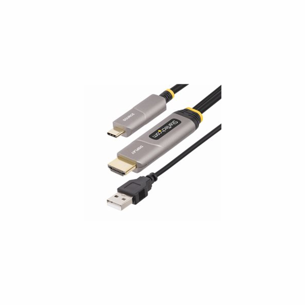 StarTech.com 50ft (15.2m) USB-C to HDMI 2.0 Active Optica...