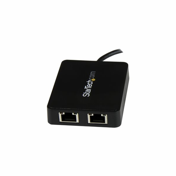 StarTech.com USB-C to Dual Gigabit Ethernet Adapter with ...