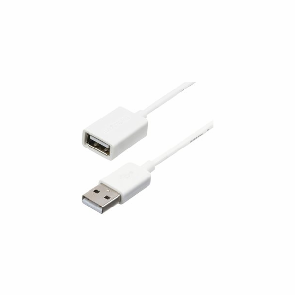 StarTech.com 1m White USB 2.0 Extension Cable Cord - A to...