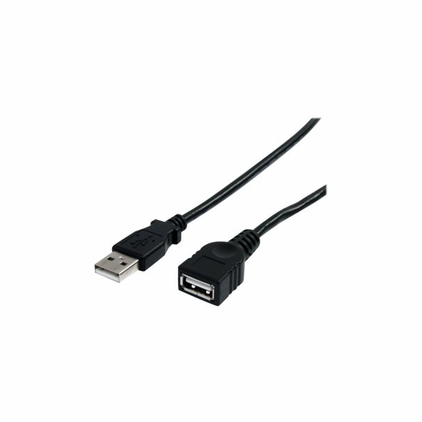 StarTech.com 3 ft Black USB 2.0 Extension Cable A to A - ...