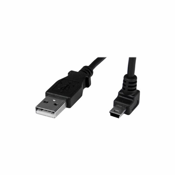 StarTech.com 1m Mini USB Cable Cord - A to Up Angle Mini ...