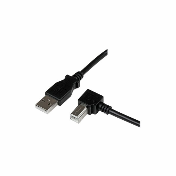 StarTech.com 3m USB 2.0 A to Right Angle B Cable Cord - 3...