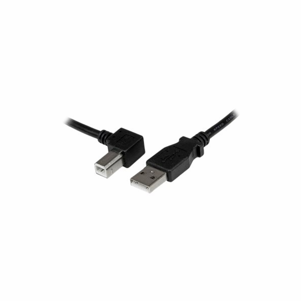 StarTech.com 2m USB 2.0 A to Left Angle B Cable Cord - 2 ...