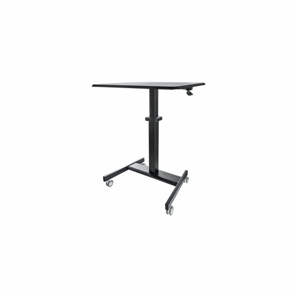 StarTech.com Mobile Standing Desk, Portable Sit Stand Erg...
