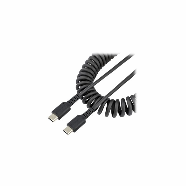 StarTech.com 20in (50cm) USB C Charging Cable, Coiled Hea...