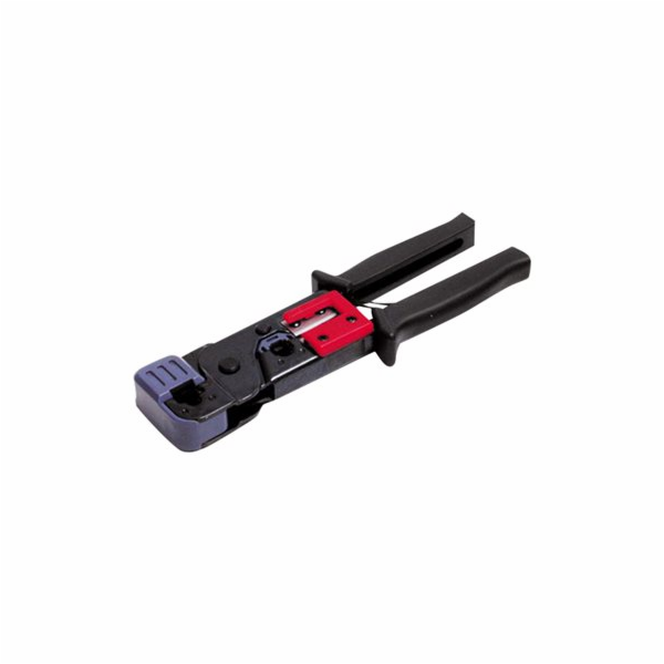 StarTech.com RJ45 RJ11 Crimp Tool with Cable Stripper - R...
