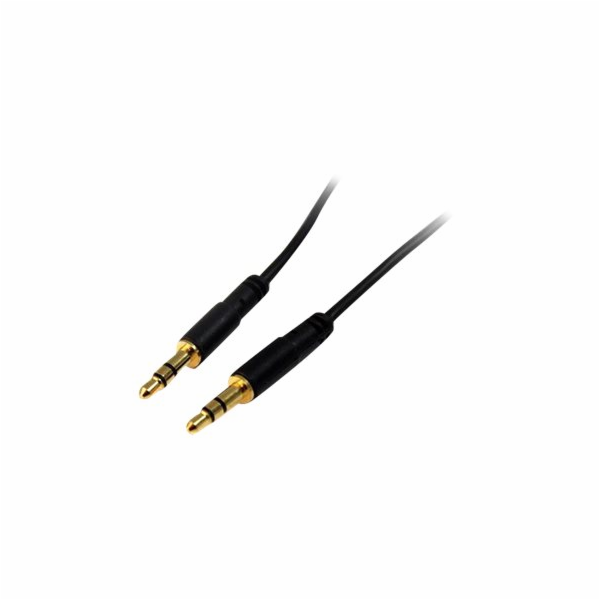 StarTech.com 3.5mm Audio Cable - 10 ft - Slim - M / M - A...