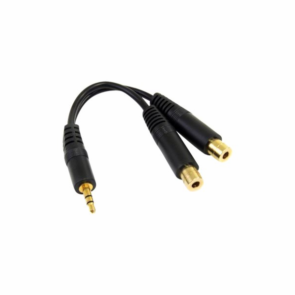StarTech.com 6 in. 3.5mm Audio Splitter Cable - Stereo Sp...