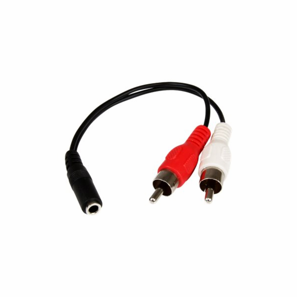 StarTech.com 6in RCA to 3.5mm Female Cable - Audio to RCA...